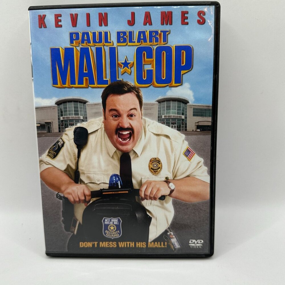 Paul Blart Mall Cop Kevin James 2009 Sony Pictures DVD Comedy Family Friendly PG
